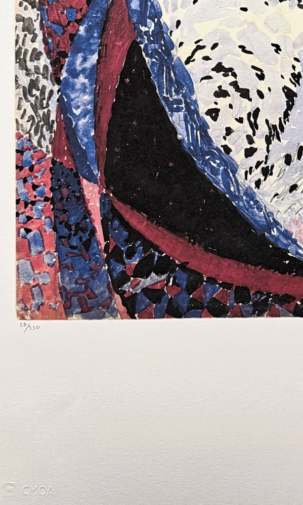 František Kupka - Abstraktní plány 27/350 - limitovaná edice s certifikátem, 50x70cm