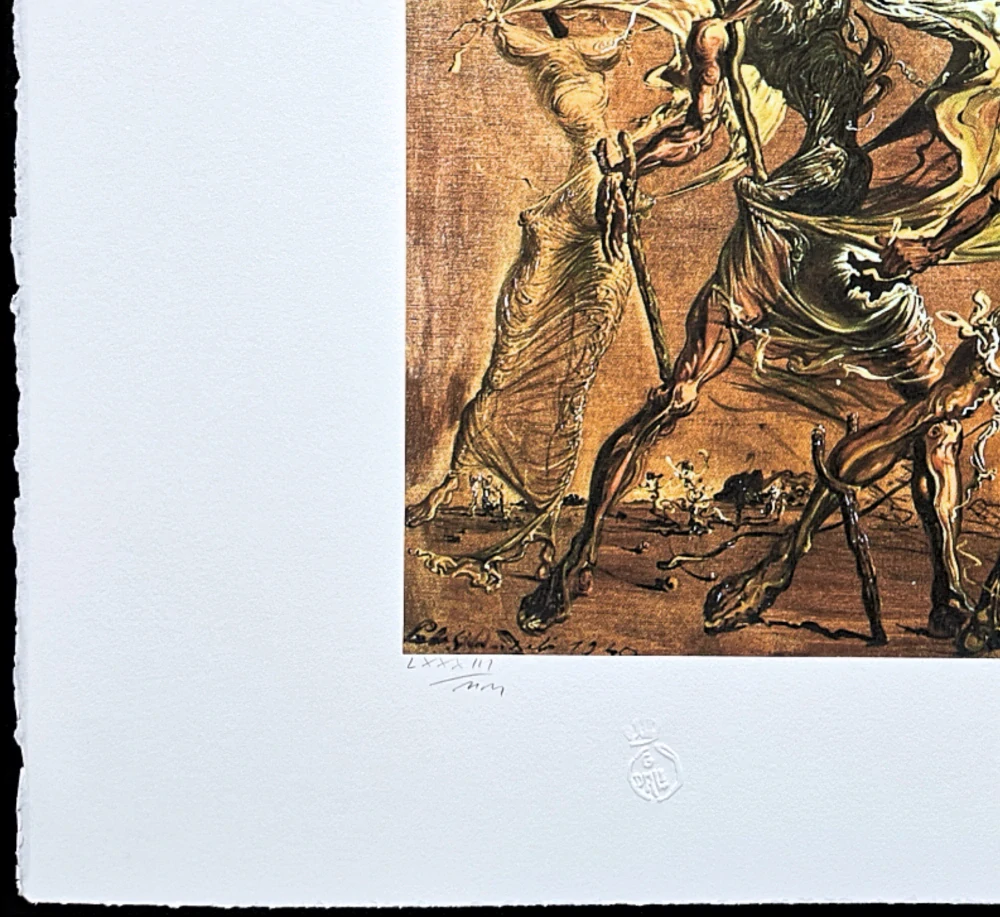 Salvador Dalí - Group of Women - signováno, limitovaná edice, 50x66cm