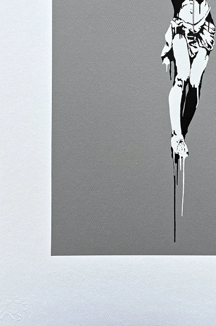 Banksy - Christ with shopping bags x/150 číslovaná edice s certifikátem, 50x70cm