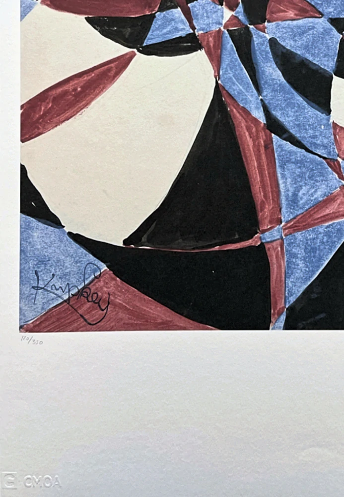 František Kupka - Amorpha: Fugue in two colors III 120/350 - limitovaná edice s certifikátem, 50x70cm