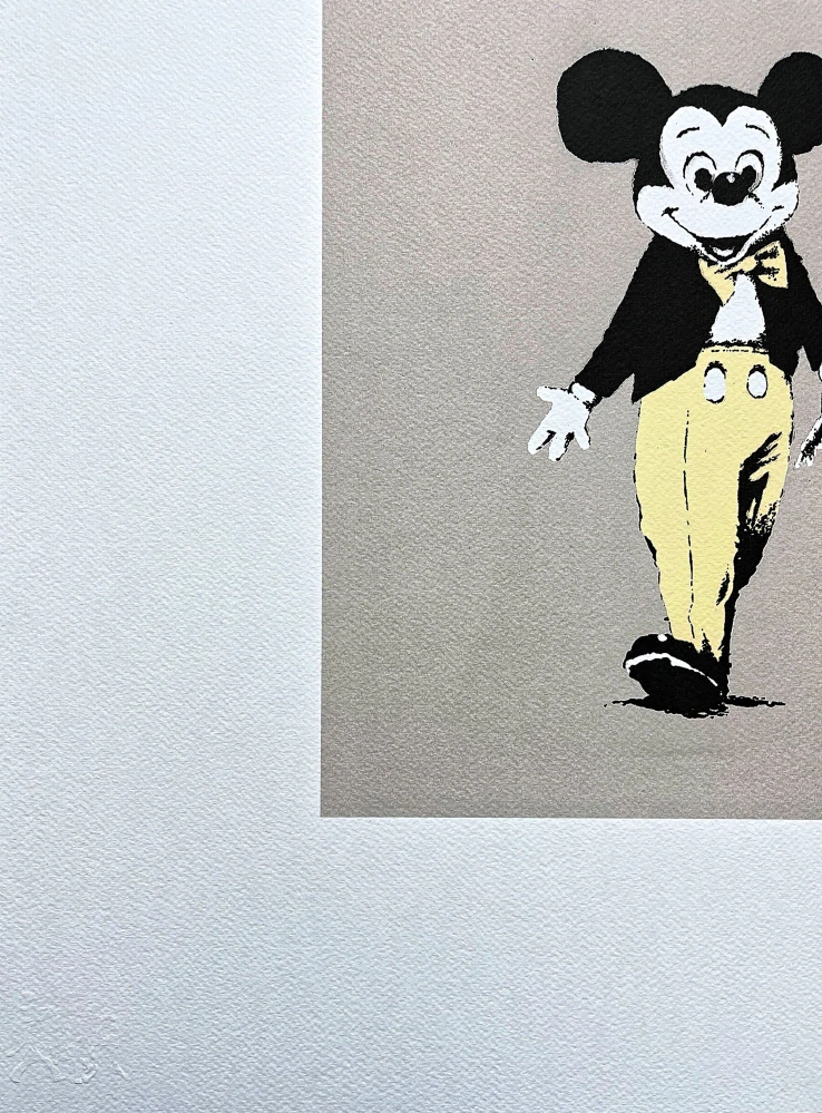 Banksy - Napalm x/150 - číslovaná edice s certifikátem, 70x50cm