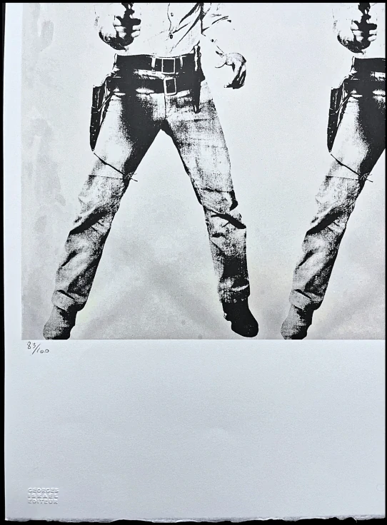 Andy Warhol - Double Elvis Presley x/100 - edice Leo Castelli s certifikátem