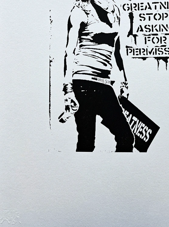 Banksy - If you want to achieve x/150 - číslovaná edice s certifikátem, 50x70cm
