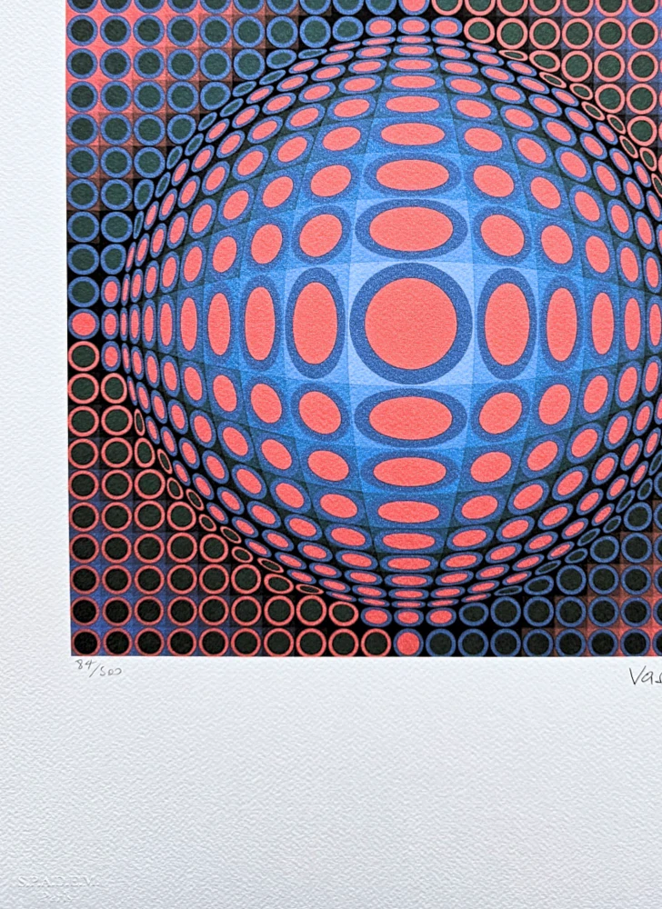 Victor Vasarely - Vega - limitovaná edice s certifikátem