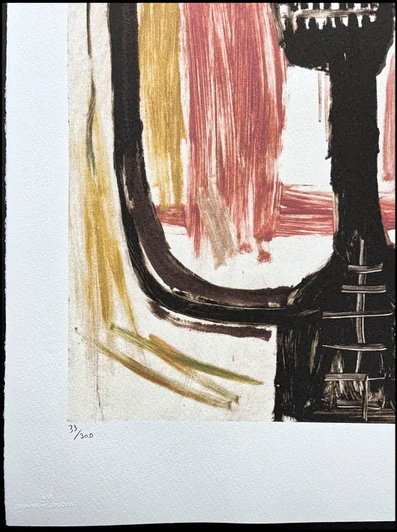 Jean-Michel Basquiat - African man II x/300 - limitovaná edice, signováno, 50x70cm