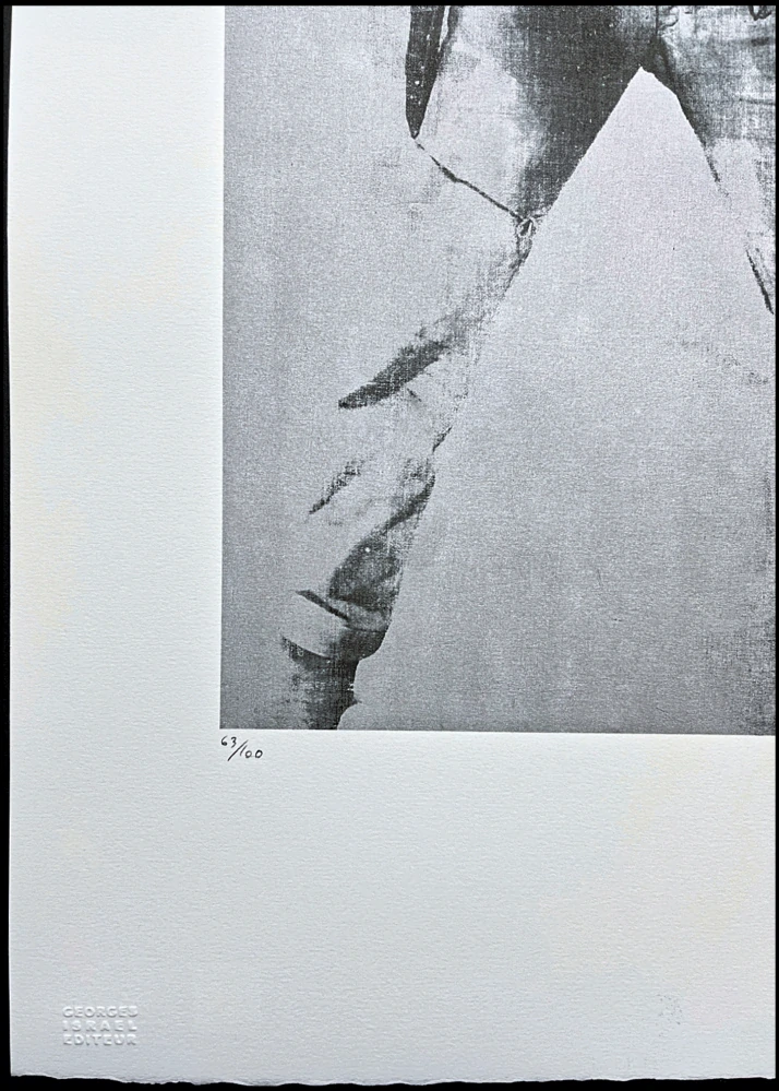 Andy Warhol - One Elvis Presley x/100 - edice Leo Castelli s certifikátem