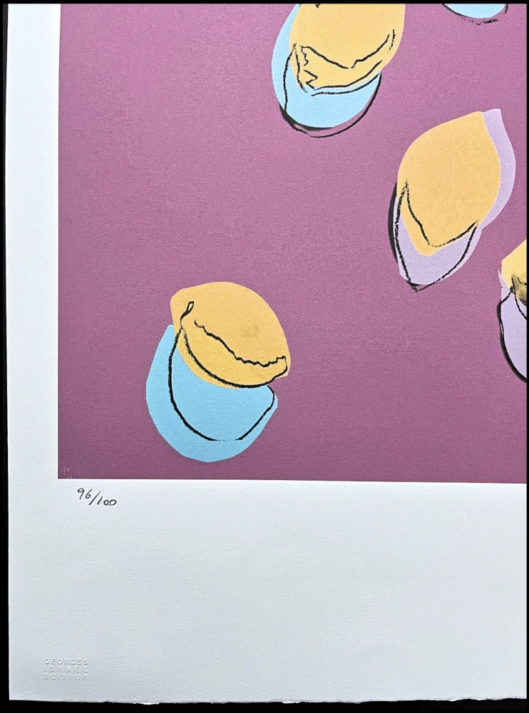 Andy Warhol - Lemons 96/100 - edice Leo Castelli s certifikátem