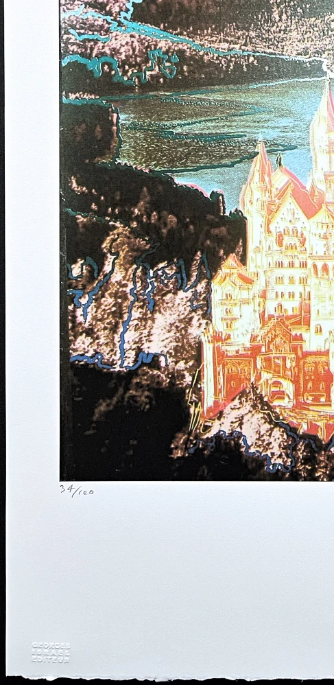 Andy Warhol - Neuschwanstein x/100 - edice Leo Castelli s certifikátem