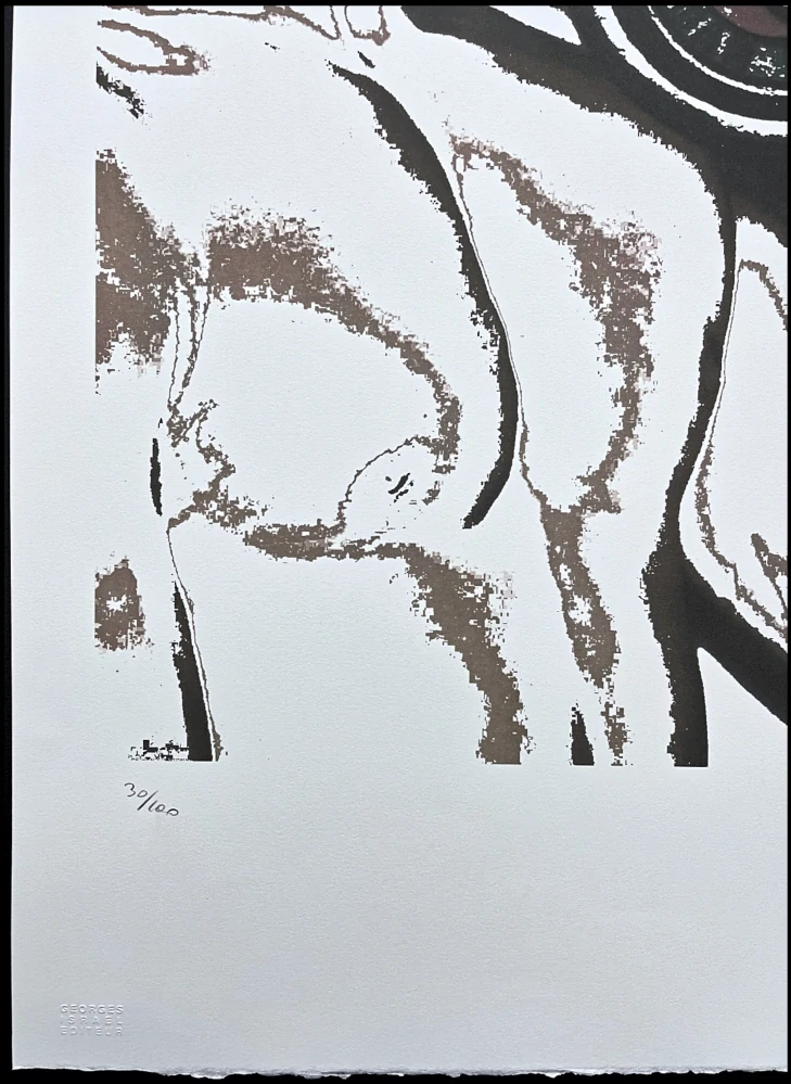 Andy Warhol - Body Builder s hnědou 30/100 - edice Leo Castelli s certifikátem