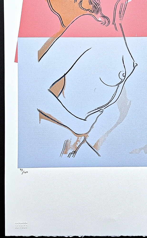 Andy Warhol - Act 93/100 - edice Leo Castelli s certifikátem