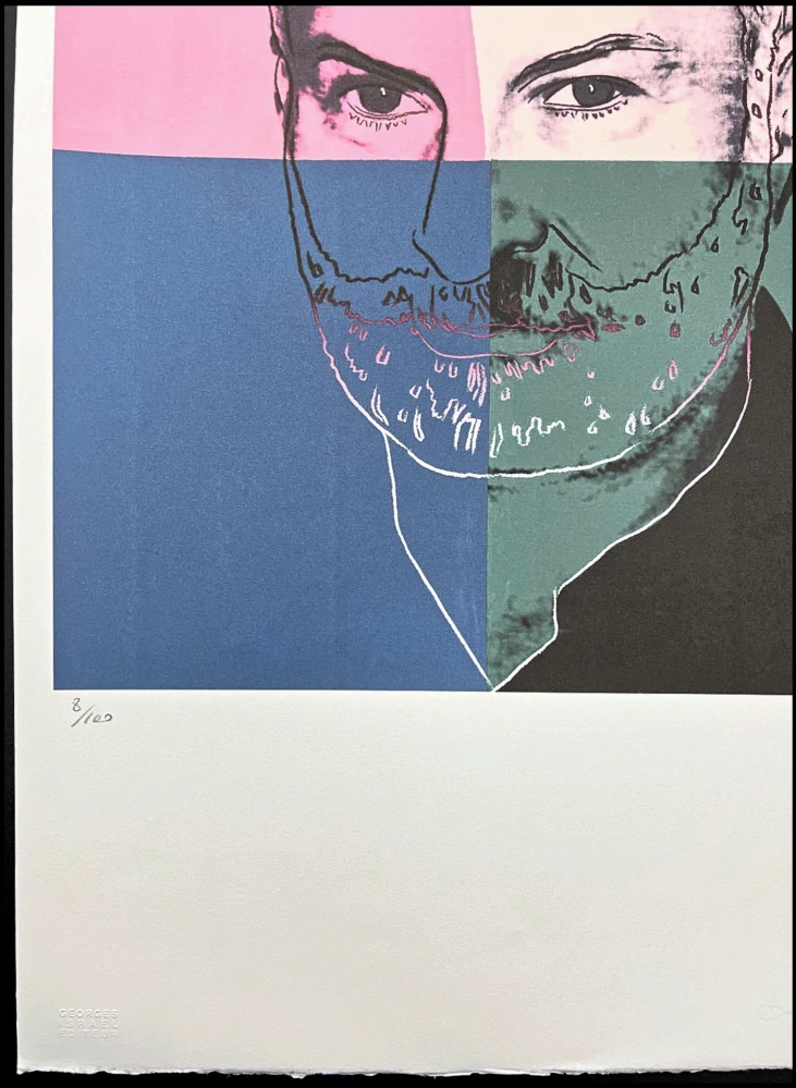 Andy Warhol - Arman 8/100 - edice Leo Castelli s certifikátem