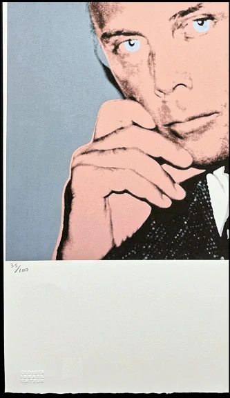 Andy Warhol - Giorgio Armani zepředu 35/100 - edice Leo Castelli s certifikátem