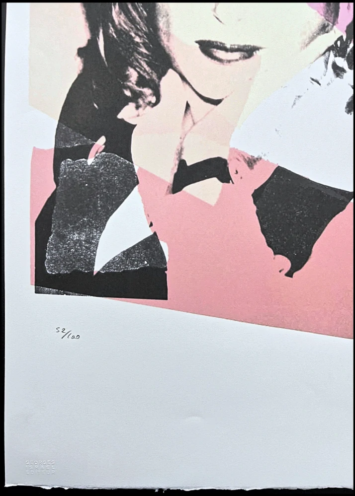 Andy Warhol - Marcia Weisman růžová 52/100 - edice Leo Castelli s certifikátem
