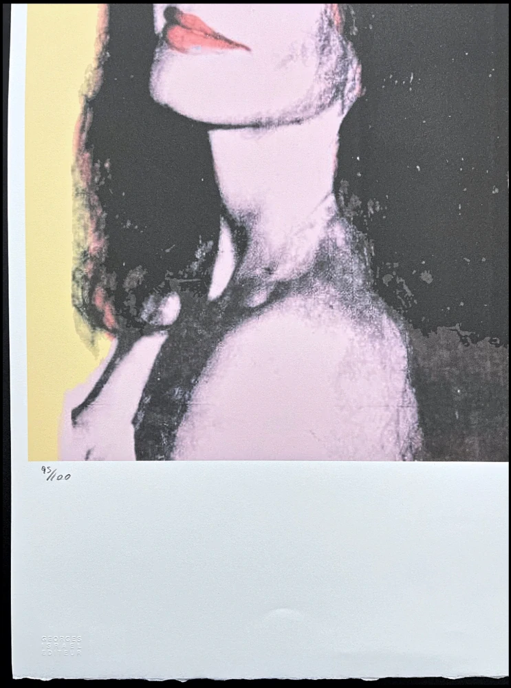 Andy Warhol - Brooke Hayward 95/100 - edice Leo Castelli s certifikátem
