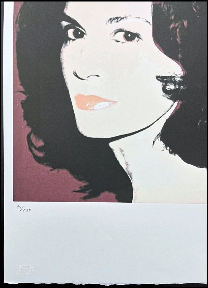 Andy Warhol - Florinda Bolka x/100 - edice Leo Castelli s certifikátem