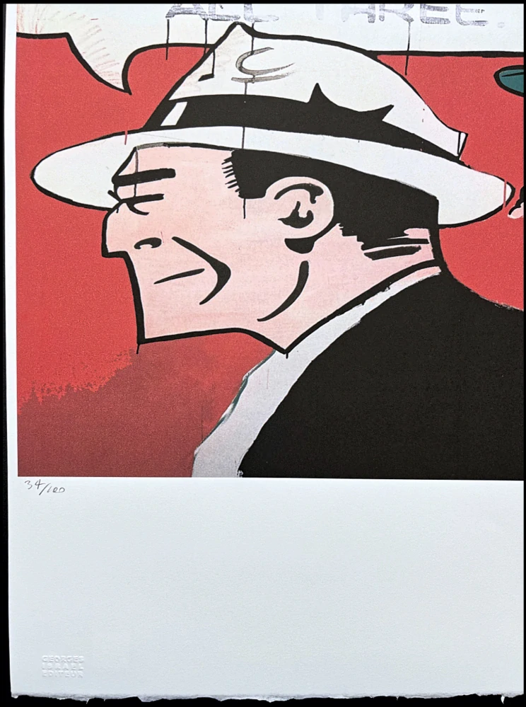 Andy Warhol - Dick Tracy 34/100 - edice Leo Castelli s certifikátem