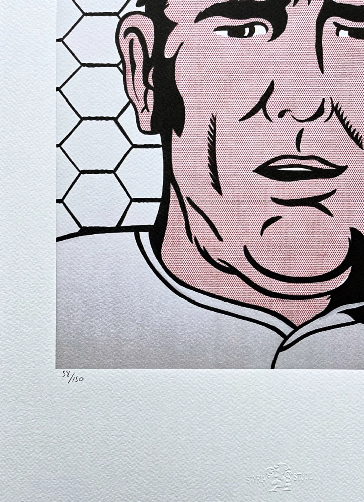Roy Lichtenstein - Baseball Manager - signováno, 35x50cm, limitovaná edice 58/150