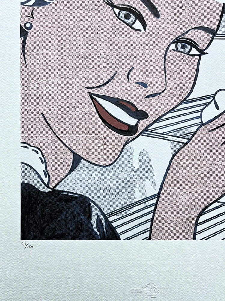 Roy Lichtenstein - The Refrigerator - signováno, 35x50cm, limitovaná edice 75/150