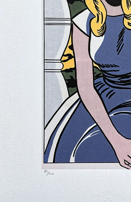 Roy Lichtenstein - I Know How you Must Feel Brad - signováno, 35x50cm, limitovaná edice 80/150