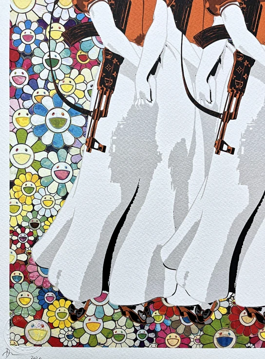 Death NYC - Snow White a Murakami - limitovaná edice s certifikátem, 32x45cm