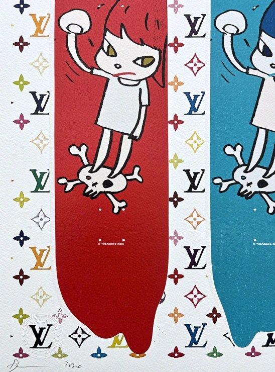Death NYC - Yoshimoto Nara - limitovaná edice s certifikátem, 32x45cm