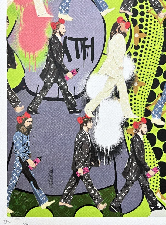 Death NYC - Kusama a Beatles - limitovaná edice s certifikátem, 32x45cm
