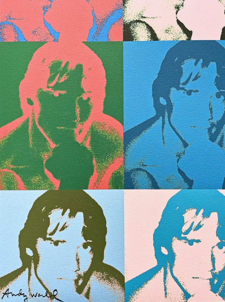 Andy Warhol - Arnold Schwarzenegger x/2400 - 60x60 cm, limitovaná edice CMOA s certifikátem