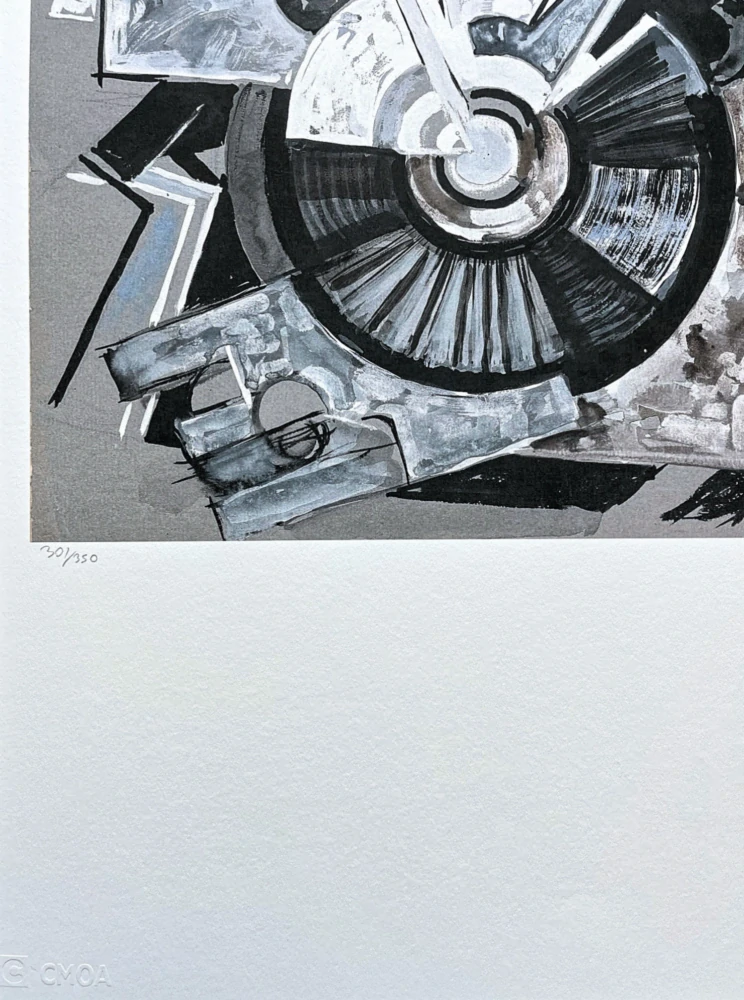 František Kupka - Les Temps Modernes 301/350 - limitovaná edice s certifikátem, 50x70cm