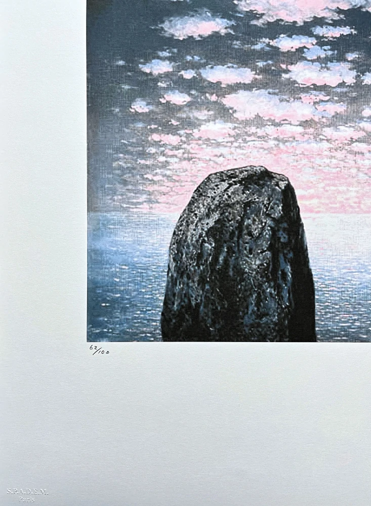 René Magritte - Le Bal Masque 62/100 - limitovaná edice, 50x70cm