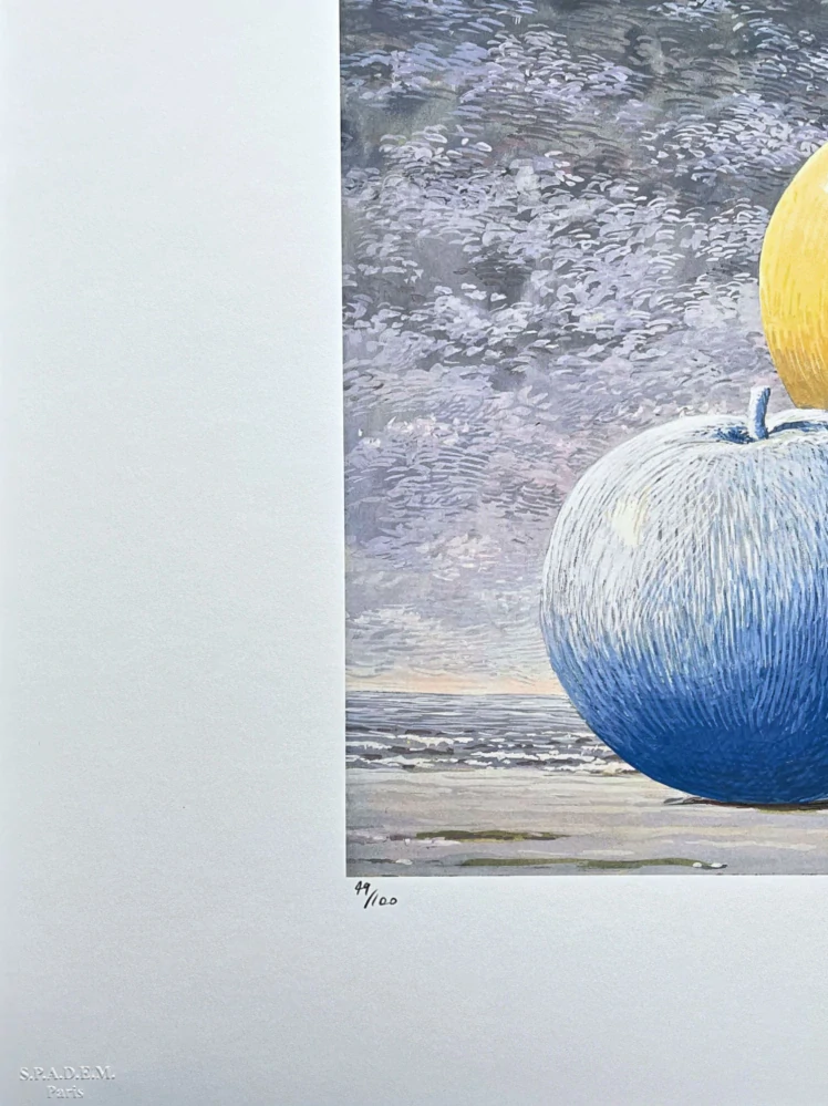 René Magritte - Le Chant d'Amour x/100 - limitovaná edice, 70x50cm