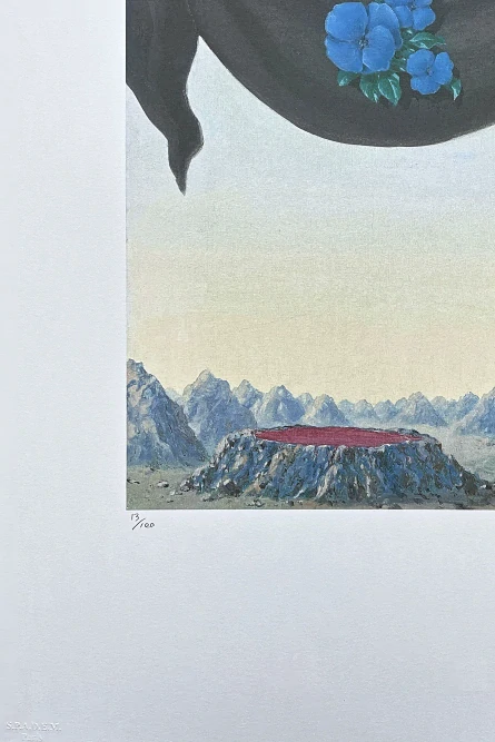 René Magritte - The Palace of Memories 13/100 - limitovaná edice, 50x70cm
