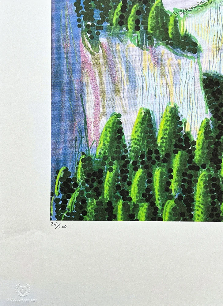 David Hockney - The Yosemite suite no.11 24/500 - limitovaná edice s certifikátem, 35x50 cm
