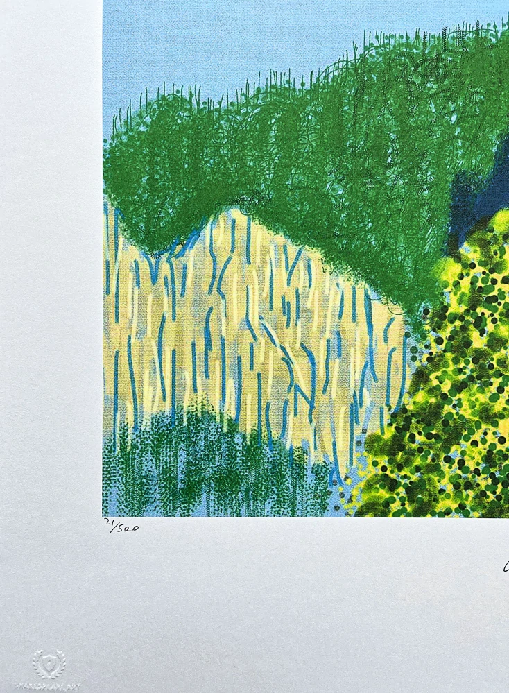 David Hockney - The Yosemite suite no.3 21/500 - limitovaná edice s certifikátem, 35x50 cm