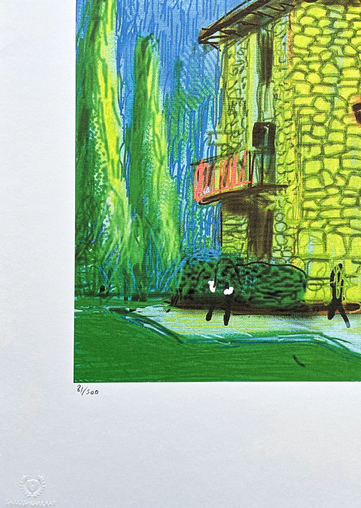 David Hockney - The Yosemite suite no.1 81/500 - limitovaná edice s certifikátem, 35x50 cm