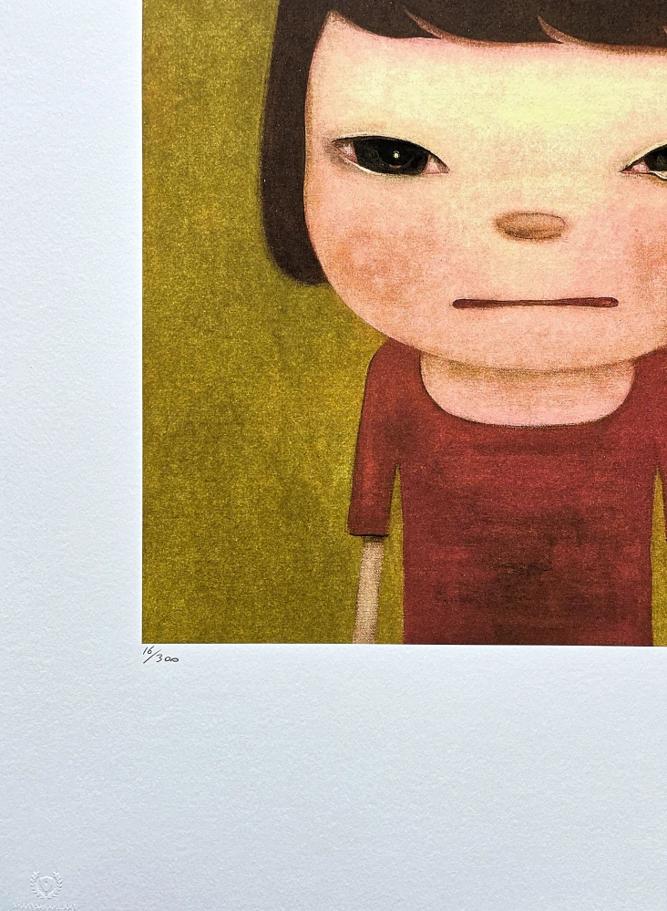 Nara Yoshitomo - Tears of Rage 16/300 - signováno, číslovaná edice, 50x65 cm