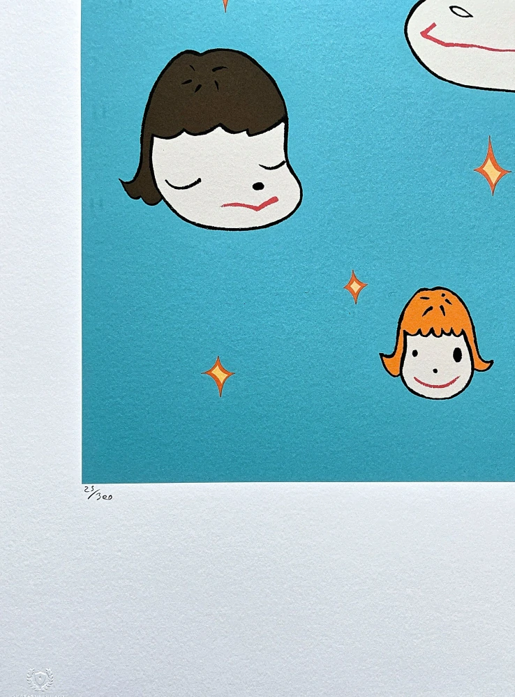 Nara Yoshitomo - Star Island 25/300 - signováno, číslovaná edice, 50x65 cm