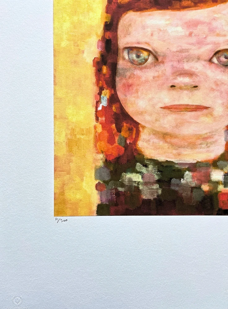 Nara Yoshitomo - Light Haze Days 71/300 - signováno, číslovaná edice, 50x65 cm