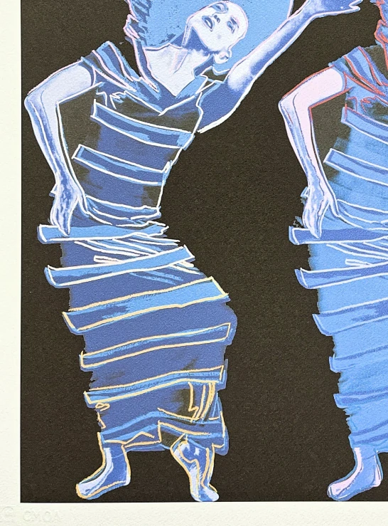 Andy Warhol - Martha Graham x/500 - signováno, 50x50cm, limitovaná edice CMOA s certifikátem