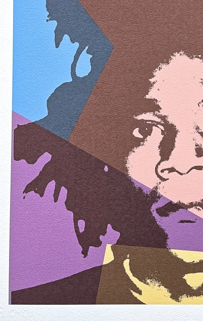 Andy Warhol - Jean-Michel Basquiat 359/500 - signováno, 50x50cm, limitovaná edice CMOA s certifikátem