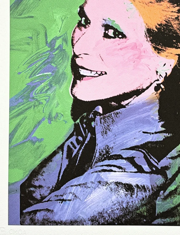 Andy Warhol - Nan Kempner 63/500 - signováno, 50x50cm, limitovaná edice CMOA s certifikátem