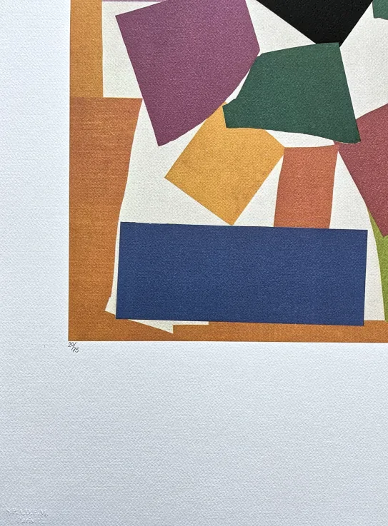 Henri Matisse - The Snale 20/75 - signováno 50x70cm