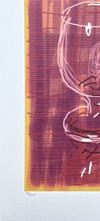 David Hockney - Digging up glass 28/500 - limitovaná edice, s certifikátem, 35x50 cm
