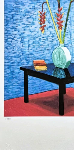 David Hockney - Exciting times are ahead 50/500 - limitovaná edice, s certifikátem, 35x50 cm