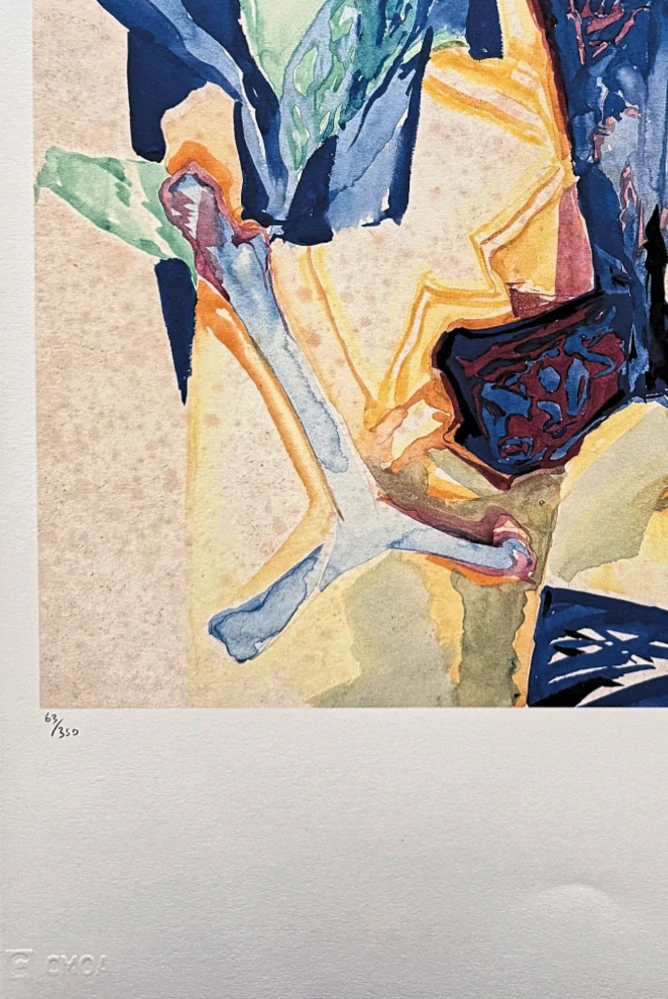 František Kupka - Impromptu 63/350 - limitovaná edice s certifikátem, 50x70cm