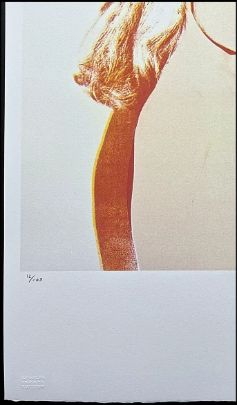 Andy Warhol - Cornelia Quest béžová 12/100 - edice Leo Castelli s certifikátem