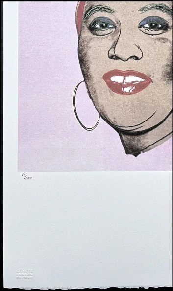 Andy Warhol - Mammy růžová 85/100 - edice Leo Castelli s certifikátem