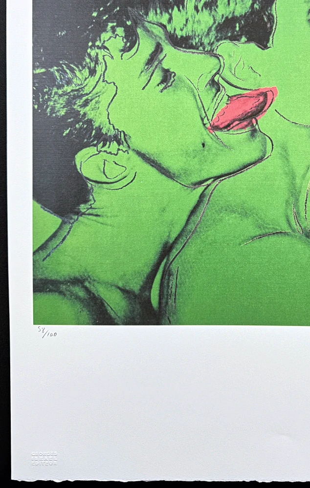 Andy Warhol - Querelle zelený 58/100 - edice Leo Castelli s certifikátem