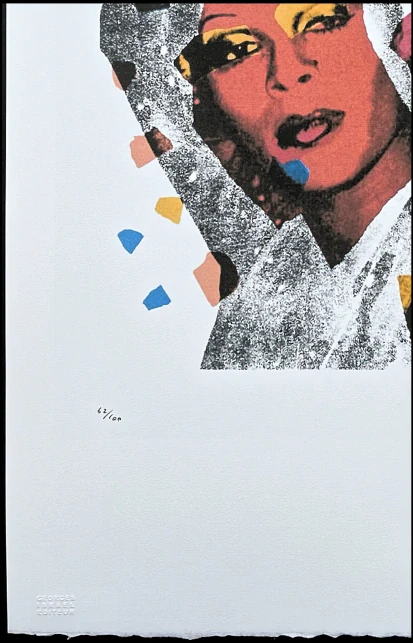 Andy Warhol - Ladies and gentleman II 135 62/100 - edice Leo Castelli s certifikátem
