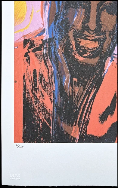 Andy Warhol - Ladies and gentleman II Wilhelmina Ross 56/100 - edice Leo Castelli s certifikátem