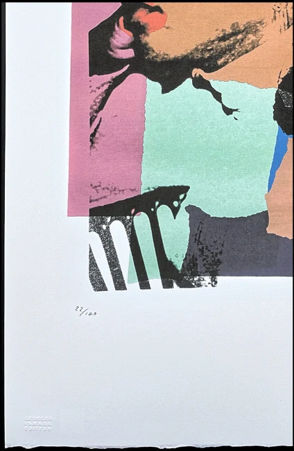 Andy Warhol - Ladies and gentleman II 129 22/100 - edice Leo Castelli s certifikátem